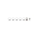 Spare Lock White ManCage