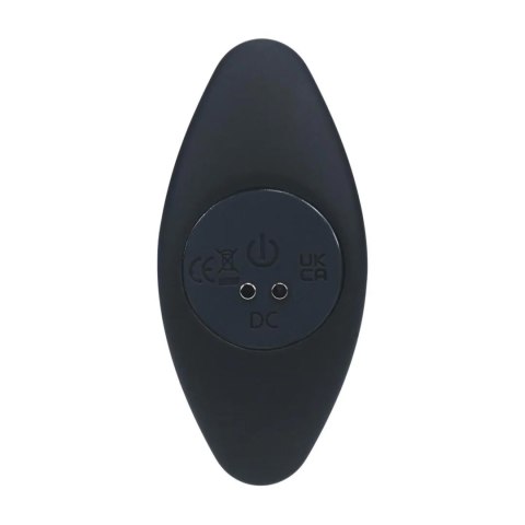 Tri Bulb Vibrating Silicone Anal Plug - Black Levelz