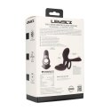 Triple Motor Vibrating Silicone Cockring - Black Levelz