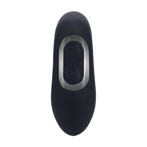 Vibrating Heating Bendable Tapping Silicone Prostate Stimulator - Black Levelz by Shots