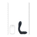 Vibrating Heating Bendable Tapping Silicone Prostate Stimulator - Black Levelz by Shots