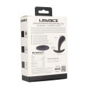 Vibrating Silicone Prostate Stimulator Anal Plug - S - Black Levelz