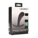 Vibrating Silicone Prostate Stimulator Anal Plug - S - Black Levelz