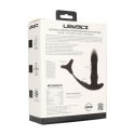 Vibrating and Thrusting Silicone Prostate Massager with Tri O Cockring - Black Levelz