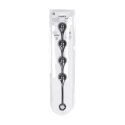 Waterdrop Silicone Anal Balls - L - 40mm - Black Levelz by Shots