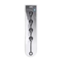 Waterdrop Silicone Anal Balls - L - 40mm - Black Levelz by Shots