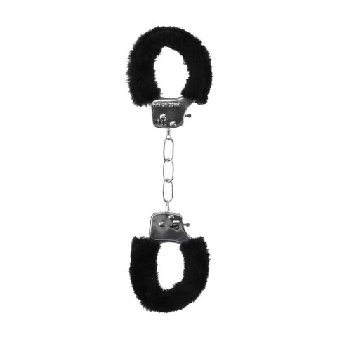 Beginner's Furry Hand Cuffs Ouch!
