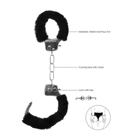 Beginner's Furry Hand Cuffs Ouch!
