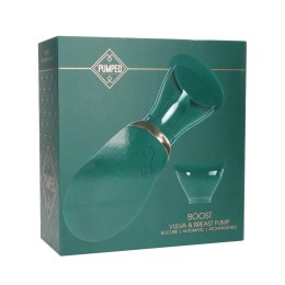 Boost - Rechargeable Vulva and Breast Pump - Forest Green Pumped