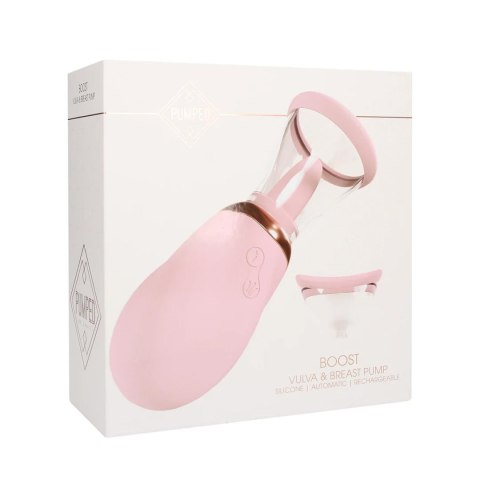 Boost - Rechargeable Vulva and Breast Pump - Pink Pumped