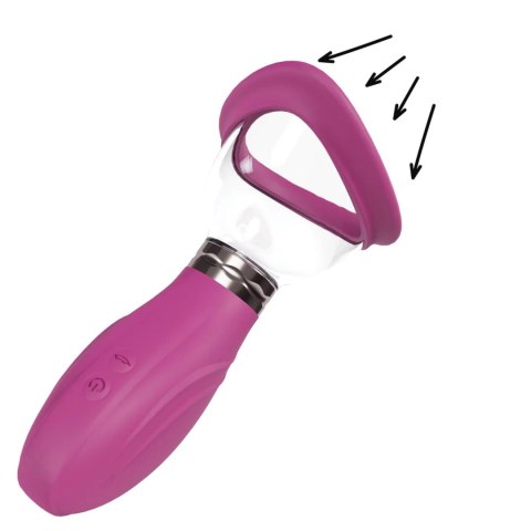 Delightful - Rechargeable Vulva and Breast Pump - Pink Pumped