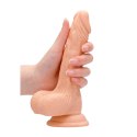 Dong with Testicles - 17 cm RealRock