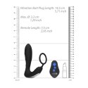 E-stim Vibrating Butt Plug Cockring Ouch!