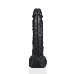Extra Large Straight with Balls 35,5 cm - Black RealRock
