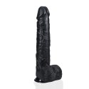 Extra Large Straight with Balls 35,5 cm - Black RealRock