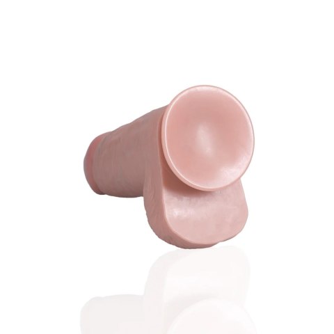 Extra Thick Straight with Balls 20,3 cm - Flesh RealRock