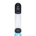 Engage - Automatic Waterproof Penis Pump and Masturbator - Gun Metal Pumped