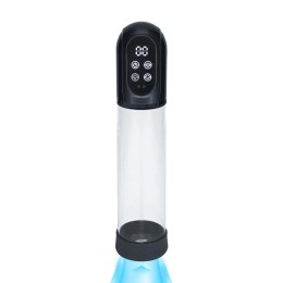 Engage - Automatic Waterproof Penis Pump and Masturbator - Gun Metal Pumped