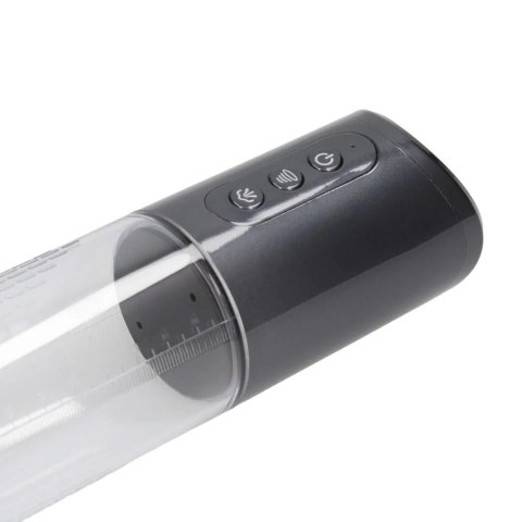 HyperPump - Rechargeable Penis Pump - Gun Metal Pumped