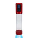 MegaLift - Automatic Waterproof Penis Pump - Metallic Red Pumped