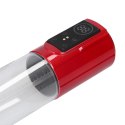 MegaLift - Automatic Waterproof Penis Pump - Metallic Red Pumped