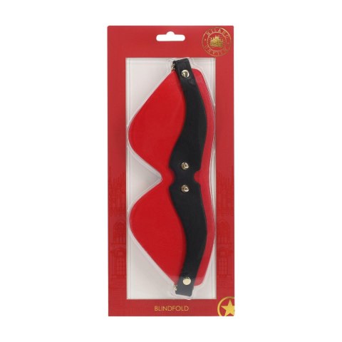 Milan Collection - Blindfold - Black/Red Ouch!