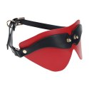 Milan Collection - Blindfold - Black/Red Ouch!