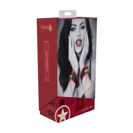 Milan Collection - Handcuffs - Black/Red Ouch!
