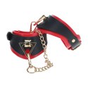 Milan Collection - Handcuffs - Black/Red Ouch!