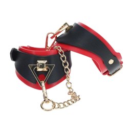 Milan Collection - Handcuffs - Black/Red Ouch!