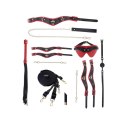 Milan Collection - Kit with Bag - Black/Red Ouch!