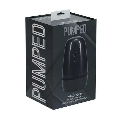 Pulsar - Negative Pressure Suction and Vibration Masturbator Pump - Gun Metal Pumped