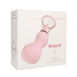 Sensual - Rechargeable Vulva and Breast Pump - Pink Pumped