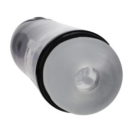 SonicPull - Suction and Vibration Masturbator Pump - Multimedia Enhanced - Gun Metal Pumped