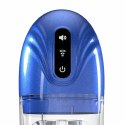 SonicPull - Suction and Vibration Masturbator Pump - Multimedia Enhanced - Metallic Blue Pumped