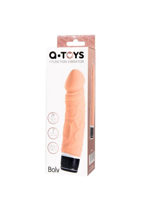 A-TOYS, Realistic Multi-Speed Vibrator, Silicone, Vibration Modes, 15.9 CM A-Toys