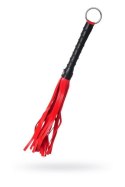 Anonymo flogger, PU leather, red, 28 cm Anonymo by TOYFA