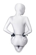 Anonymo handcuffs, PU leather, black Anonymo by TOYFA