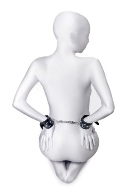 Anonymo handcuffs, PU leather, black Anonymo by TOYFA