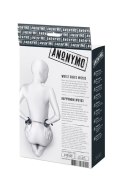 Anonymo handcuffs, PU leather, black Anonymo by TOYFA