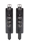 Anonymo handcuffs, PU leather, black Anonymo by TOYFA