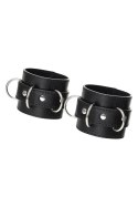 Anonymo handcuffs, PU leather, black Anonymo by TOYFA