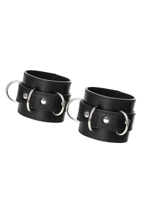 Anonymo handcuffs, PU leather, black Anonymo by TOYFA