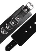 Anonymo handcuffs, PU leather, black Anonymo by TOYFA