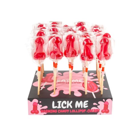 CHERRY CANDY PENIS LOLLIPOP WITH SPICY WARMING EFFECT Secret Play