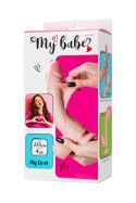 Dildo My babe by RealStick My Dear, flesh,TPE, 22,5cm RealStick Nude by TOYFA
