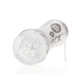 Easy Rider - Textured Masturbator - Transparent RealRock