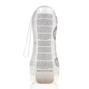 Easy Rider - Textured Masturbator - Transparent RealRock