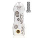 Easy Rider - Textured Masturbator - Transparent RealRock