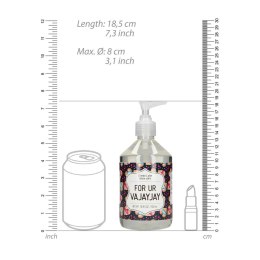 For Ur Vajayjay - Waterbased Lubricant - 500 ml S-Line
